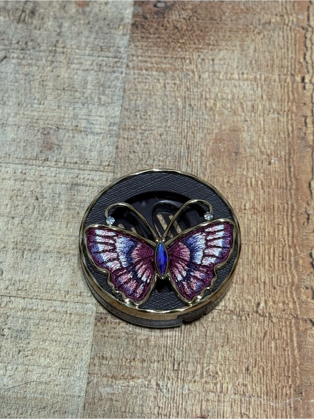 Embroidered Butterfly Scentportable CAR Vent OR Visor Clip Bath & Body Works
Exc